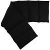 Coussin aux graines de groseille compartimenté en huit 75x20cm - noir - Coussin bouillotte aux graines - Compresse froide