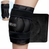 REVIX Poche de glace XL pour genou, poche de glace en gel pour soulager la douleur au genou, les blessures athlétiques, lart