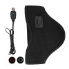 Coussin Chauffant électrique pour le Cou, Collier Cervical Chauffant pour le Soulagement de la Douleur Cervicale gris 