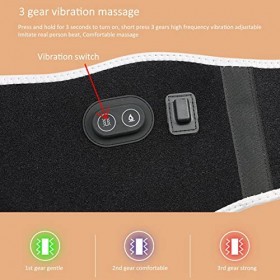 Ceinture Chauffante, Ceinture Lombaire Chauffante, Ceinture Chauffante électrique USB, Ceinture Chauffante Electrique, 3 nive