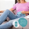 Beurer EM 55 Menstrual Relax+, contre les douleurs menstruelles et lendométriose, TENS et fonction chaleur, avec batterie re