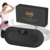 Ceinture Menstruelle Chauffante Electrique, Ceinture Chauffante Regle Douloureuse, 3 Niveaux de Température 4 Modes de Massag