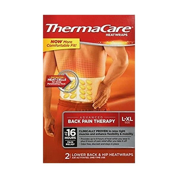 Thermacare - Ceinture lombaire chauffante avec accus rechargeables