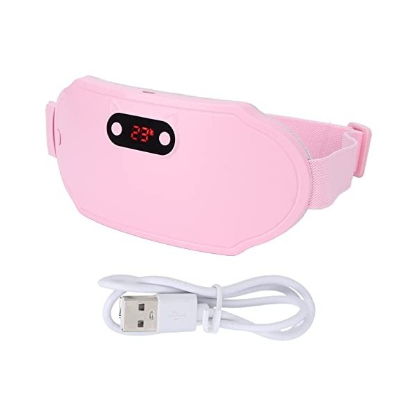 Ceinture Chauffante Corporelle, Ceinture Chauffante Menstruelle Pour Femme, Ceinture Réglable À Chauffage Rapide Avec Réglage