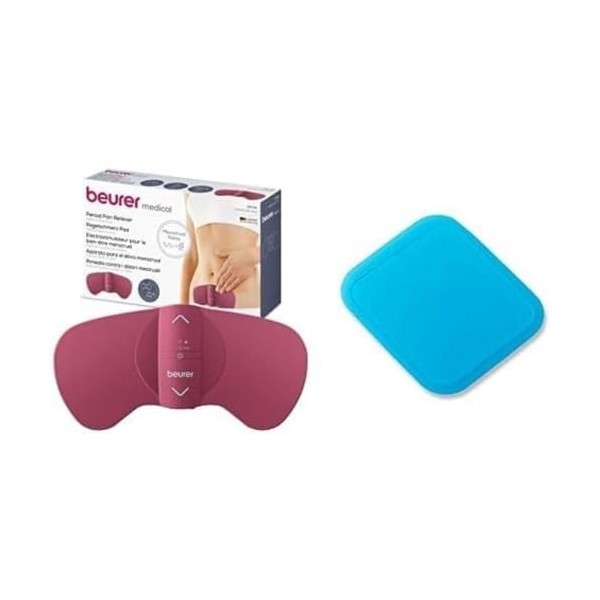 Beurer EM 50 Menstrual Relax, pour le soulagement des douleurs menstruelles et dendométriose & EM 50 Kit de rechange coussin