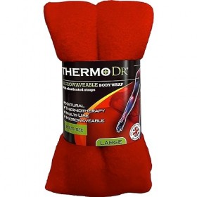 ThermoDR Coussin chauffant pour le dos, les épaules, le ventre et le cou Rouge