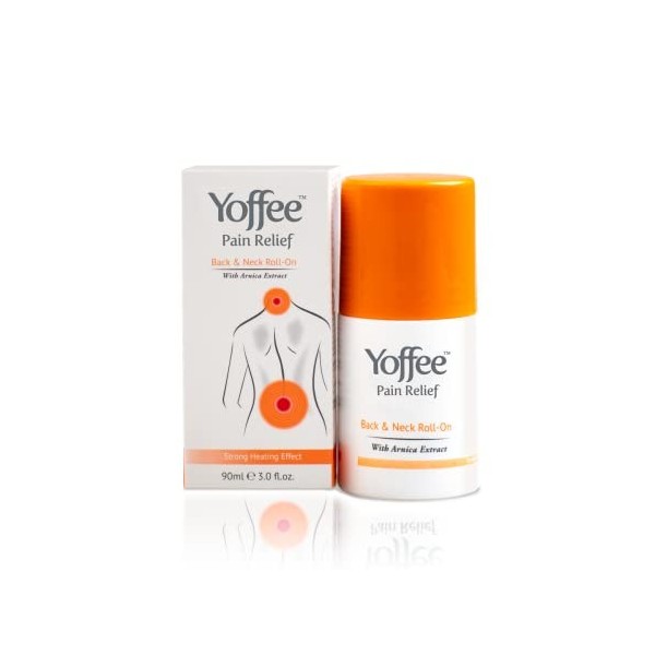 Yoffee Pain Relief-Gel Relaxant à lArnica-Douleurs Dorsales et Cervicales-Soulage les douleurs musculaires et articulaires-E