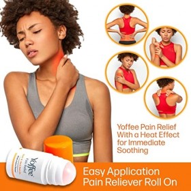 Yoffee Pain Relief-Gel Relaxant à lArnica-Douleurs Dorsales et Cervicales-Soulage les douleurs musculaires et articulaires-E