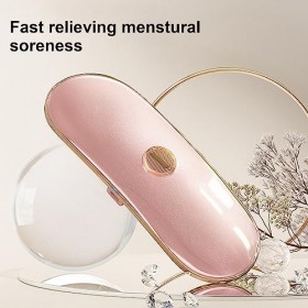 Coussin Chauffant, Coussin Chauffant électrique Menstruel Rose Portable Fil Soulageant les Règles pour les Femmes Rose 