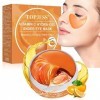 Collagen Eye Mask, Patches Yeux,Masque pour les yeux, Film anti-âge, Masque pour les yeux au collagène à la vitamine C, cerne