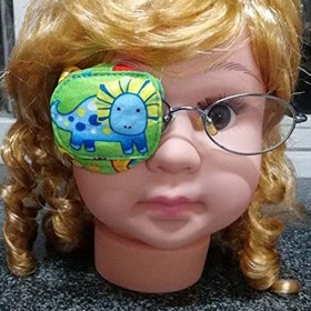 FANCYPUMPKIN Creative Eye Patch Patch Lunettes Uniques Couvrent Le Traitement de lamblyopie pour Les Yeux Paresseux pour Les