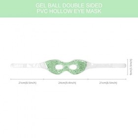 Pack pour Les Yeux en Gel Réutilisable,Masque Yeux Froid et Chaud en Gel,Masque réutilisable pour les yeux en gel froid et ch