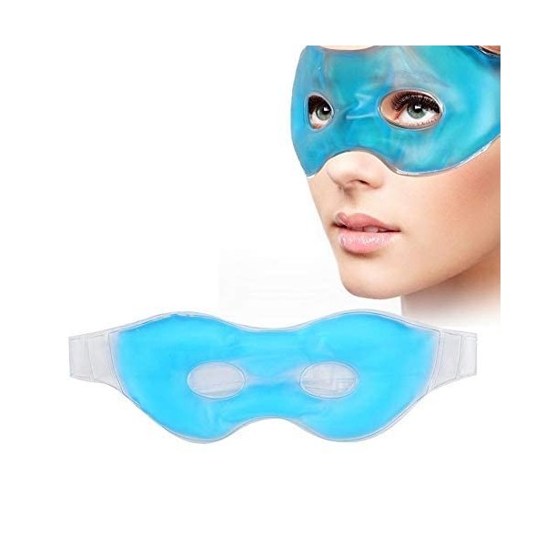 Masque Pour Les Yeux Refroidir, Masque Pour Les Yeux Glacé, Cernes Froid Et Chaud Compression Cooling Eye Masks For Masques D