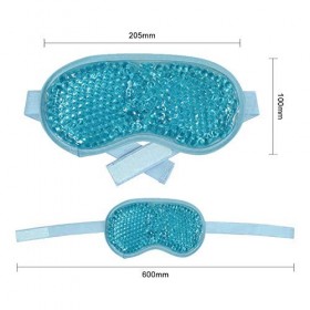 Masques de refroidissement pour les yeux, Masque Yeux Froid, Masque Gel réutilisable à chaud ou à froid, les yeux gonflés, le