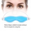 Masque pour les yeux en gel Pack de compresses chaudes et froides Thérapie des yeux Gel de refroidissement à la glace réutili