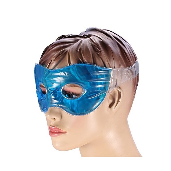 Masque pour les yeux rafraîchissant pour les yeux gonflés, réutilisable pour soulager les yeux de glace Masque pour les yeux 