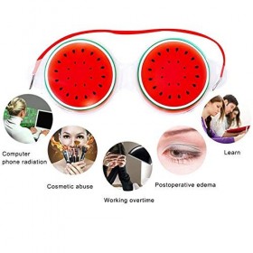 3 PCSMasque rafraîchissant pour les yeux, Masque Yeux Froid Masque Des Yeux Gel Gonflés, Masque de Refroidissement Relaxant e