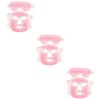 Sosoport 3 Ensembles Masque De Beauté Tenue Rose Pack De Glace Masque pour Les Yeux Masque Facial Rose Grand Masque Rose Chau