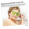 Beaupretty 30 Pièces Compresse Froide Banquise Masques De Sommeil Masque Coréen Masque Pour Les Yeux De Voyage Activités DAp