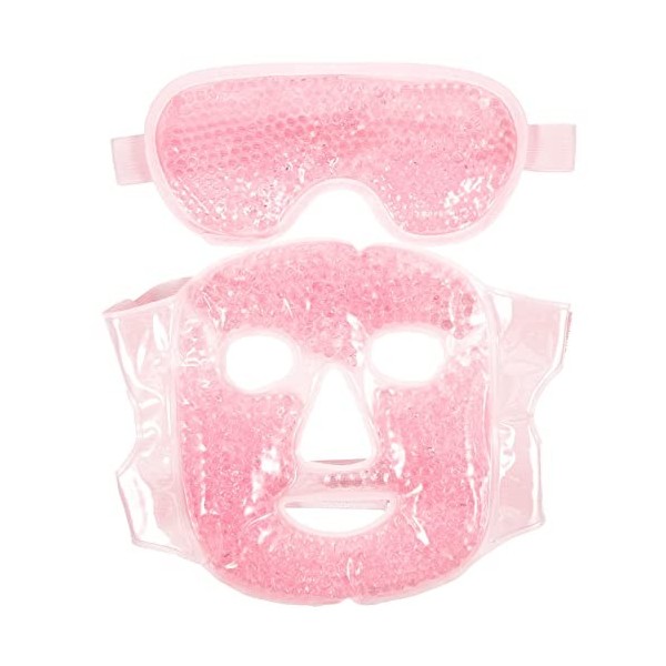 INOOMP Ensemble De Pack De Glace Pour Les Yeux Du Visage Perles De Gel Masques Pour Les Yeux Pack Facial Chaud Et Froid Réuti