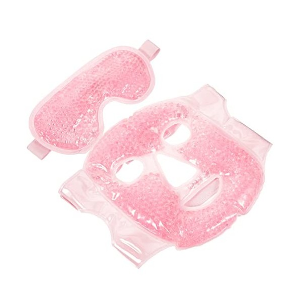 Ipetboom Glace Rafraîchissante Masque Pour Les Yeux Pour Réduire Les Poches Sous Les Yeux Rougeur Des Sinus Cernes Migraine C