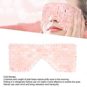 Masque pour les Yeux en Jade, Masque pour les Yeux Froids, Masque Facial pour Hommes Masque pour les Yeux pour les Soins de l