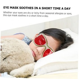 FRCOLOR 30 Pièces Compresse Froide Pack De Glace Sensoriel Pour Les Yeux Autistes Compresser Masques Sensoriels Pour 3-4 Masq