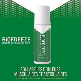 Biofreeze - Roll On Action par le Froid - Soulage les douleurs musculaires et articulaires - 89ml