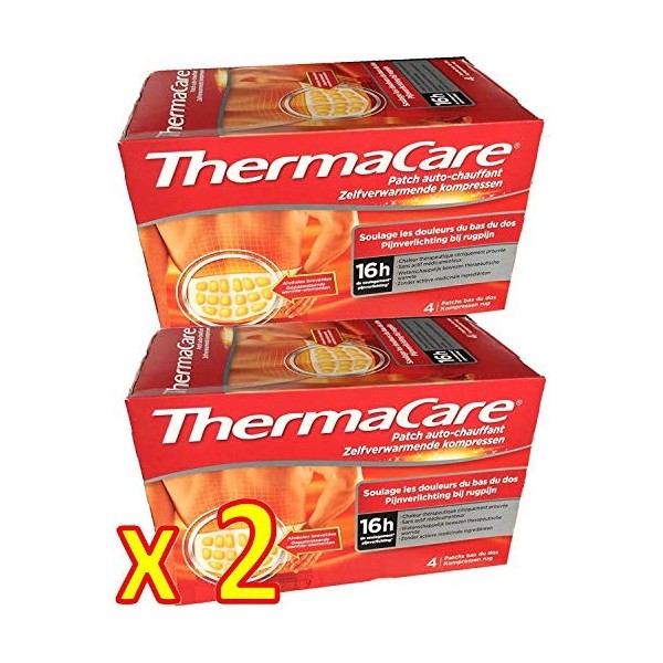 ThermaCare Patch Auto-Chauffant 8h Bas du Dos 8 Ceintures