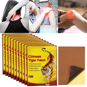 Patchs Anti-Douleur, 80 Pièces Patchs de Tigre Chinois Soulager Les Douleurs Musculaires et Articulaires du Dos Patch pour Do