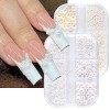 GZSYY Poudre Ongles Effet Sucre Nail Art Paillettes Argent 12 Couleurs Poudre Paillettes Ongles Brillant Ongle