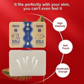 Patch Chauffant Dos 10 Pcs, Patch Anti Douleur, Anti Douleur pour les douleurs musculaires et lombaires, Jusquà 8 heures de 