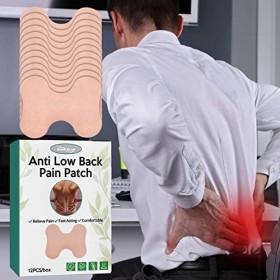 Pisamhid Patchs Anti-douleurs - 12 Patchs lidocaïne pour soulager Les douleurs et Les douleurs Musculaires,Patchs pour Les ma