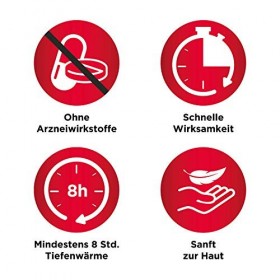 ThermaCare Lot de 4 enveloppes chauffantes pour soulager les maux de dos - Chaleur profonde pour détendre et détendre les mus