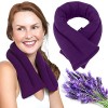 Sunny Bay Lavender-scented Extra Long Neck Heat Wrap, Aromatherapy, Microwavable purple by Sunny Bay