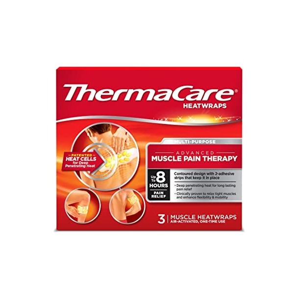 ThermaCare HeatWraps Muscle & Joint, 3 ea by ThermaCare