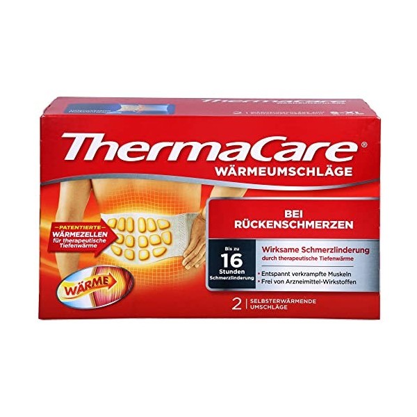 Pfizer Thermacare Lot de 2 dos XL