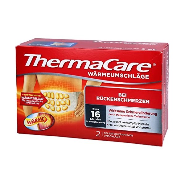 Pfizer Thermacare Lot de 2 dos XL