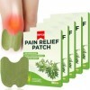 Lot de 50 patchs chauffants pour soulager la douleur dabsinthe - Pour soulager la douleur - Pour genoux, dos, cou et douleur