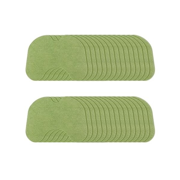 30pcs Patchs de Genou en Absinthe, Patch de Soulagement Multifonctionnel pour Genou, Dos, Cou, Épaule Vert 