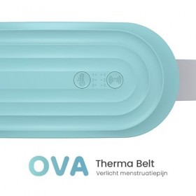 TensCare OVA Therma Belt - Tapis de chauffage menstruel portable avec massage et chaleur pour soothe Les effets des douleurs 