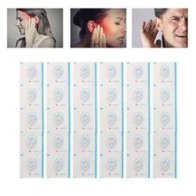 Lot de 30 Patchs Anti-Acouphènes pour le Traitement des Acouphènes pour Soulager la Douleur à Loreille