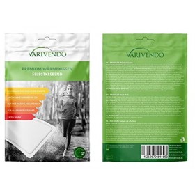 Lot de 40 pansements chauffants de qualité supérieure - 12 h