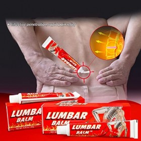 Onguent de Soulagement de la Douleur Lombaire, Crème de Soin Lombaire Crème de Soulagement de la Douleur Lombaire, Onguent de