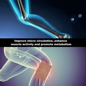 Arsor 80pcs / 10pack de Patchs Anti-Douleur, Patchs de Tigre Chinois Emplâtre Dépaule Infrarouge Lointain Patch Anti-Douleur