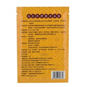 Camphre Patch Chaleur Coussinets Musculaires Chinois 80Pcs 10Pack Médical Soulagement De La Douleur Patch Coussins Chauffants