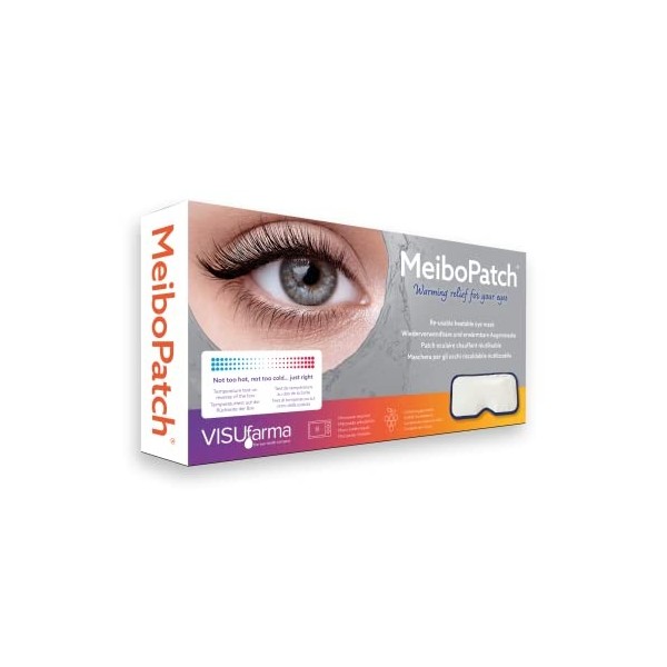 VISUfarma Meibopatch Patch Oculaire Chauffant Réutilisable