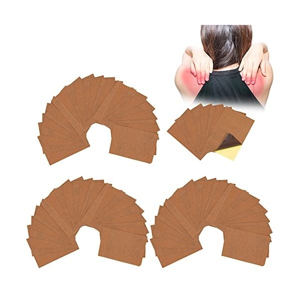 80Pcs Patchs chauds pour soulager les douleurs cervicales Plâtre à base de plantes pour le corps Patch analgésique pour lépa