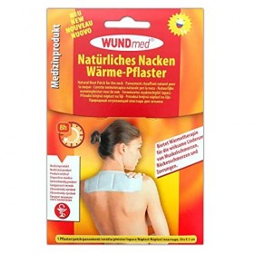 Wundmed Lot de 10 pansements chauffants pour la nuque et la douleur Thérapie par la chaleur des épaules