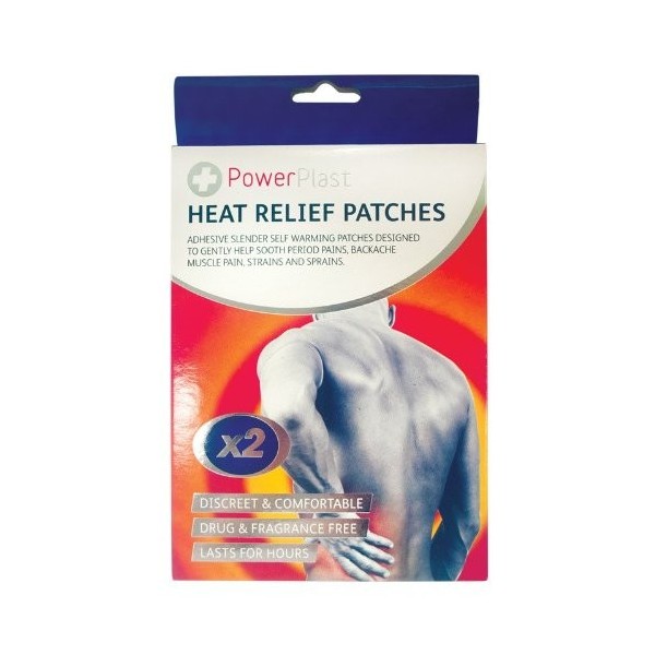 Guilty Gadgets Patchs de soulagement de la chaleur pour les douleurs musculaires du dos, des douleurs menstruelles, des poign